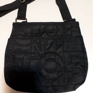 Kenneth Cole Black Quilted Men's Shoulder Bag